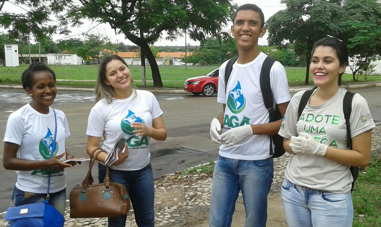 AGA/UEMA participa de mutirão de combate ao mosquito Aedes Aegypti no Campus Paulo VI