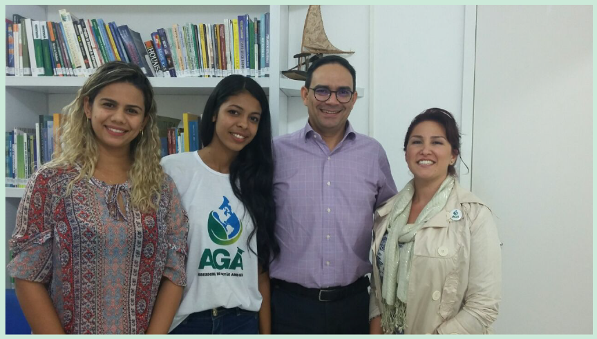 Equipe da AGA realiza um diálogo com o Prof. Roberto Serra – PROPLAN – UEMA