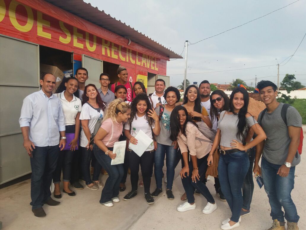 Visita técnica de turmas de Técnico em Meio Ambiente do SENAC