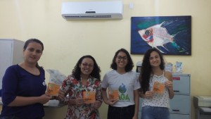 Adesivação feita no LaBOAq