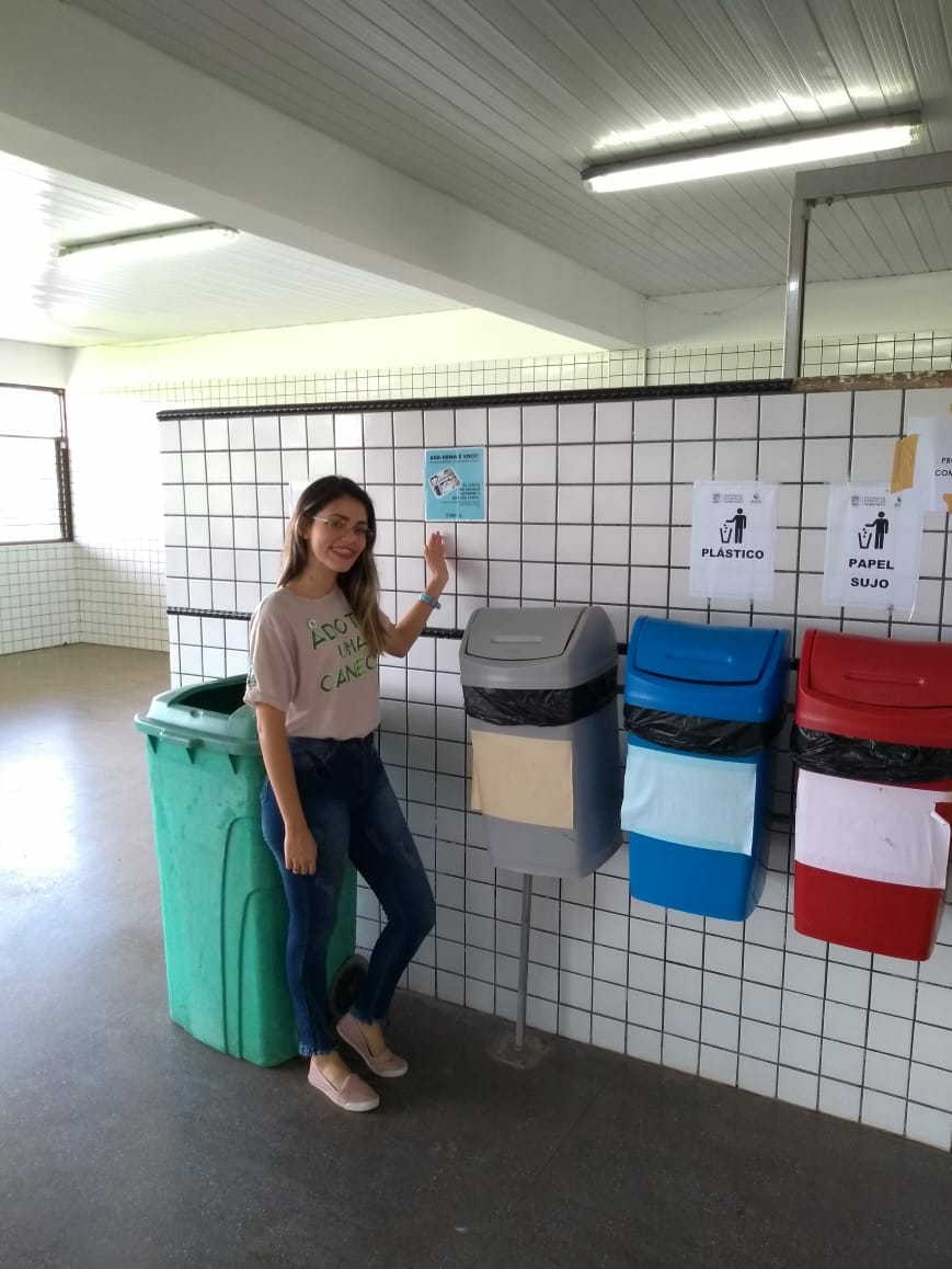 Ação de sensibilização no Restaurante Universitário
