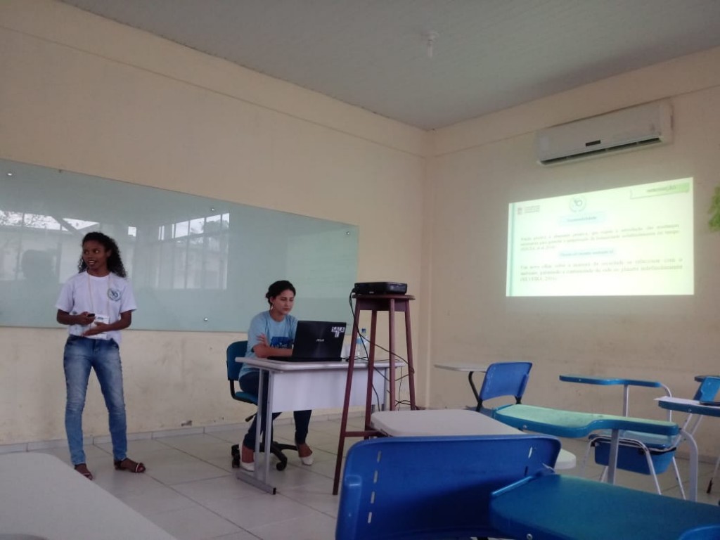 Apresentação de bolsista