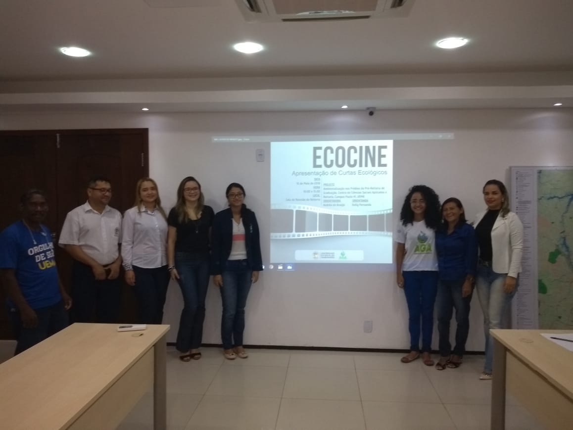 ECOCINE: Apresentação de curtas ecológicas nos prédios da UEMA
