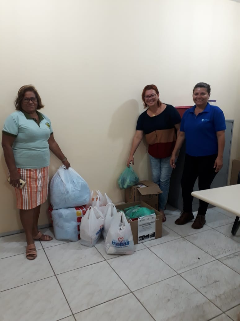 ASSESSORIA DE GESTÃO AMBIENTAL DA UEMA REALIZOU A ENTREGA DE TODOS OS ALIMENTOS ARRECADADOS PARA A  COOPRESl