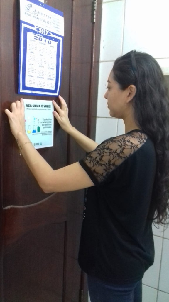AÇÕES PARA O GERENCIAMENTO DE RESÍDUOS QUÍMICOS 