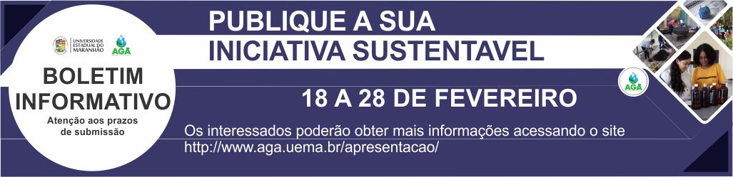 O Boletim Informativo abre chamada para publicações de Iniciativas Sustentáveis no Boletim Informativo