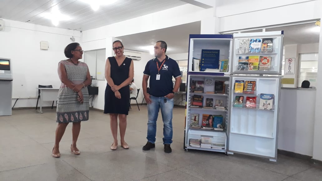 AGA/UEMA recebe Gelateca da ECOCEMAR