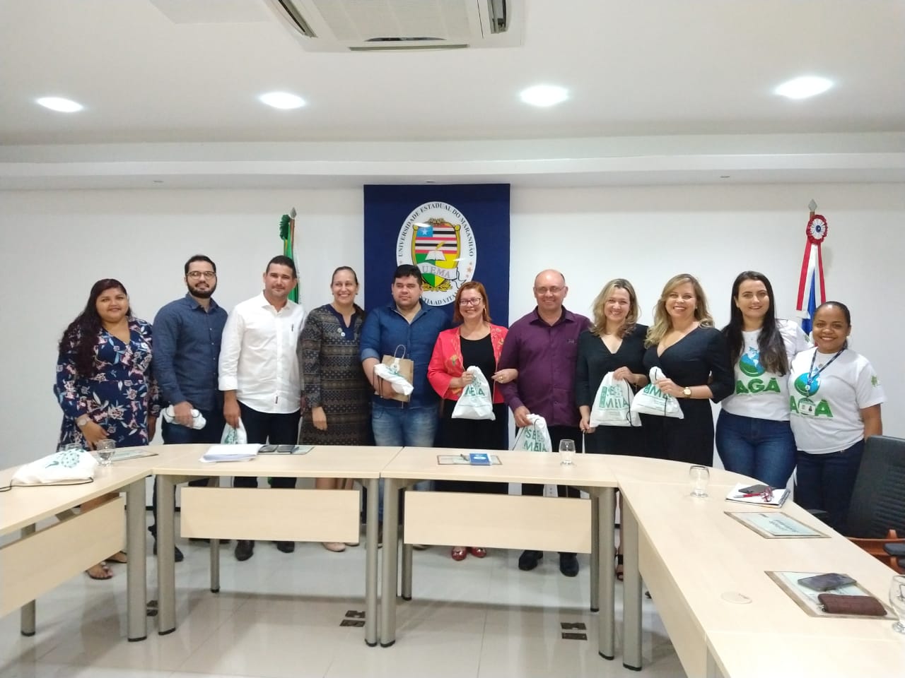Secretário de Meio Ambiente e Recursos Naturais do Estado do Maranhão e sua equipe fazem visita técnica à Uema
