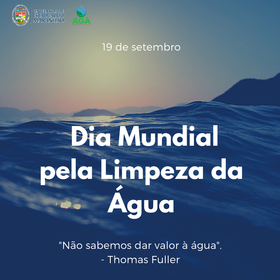 Dia Mundial Pela Limpeza da Água!