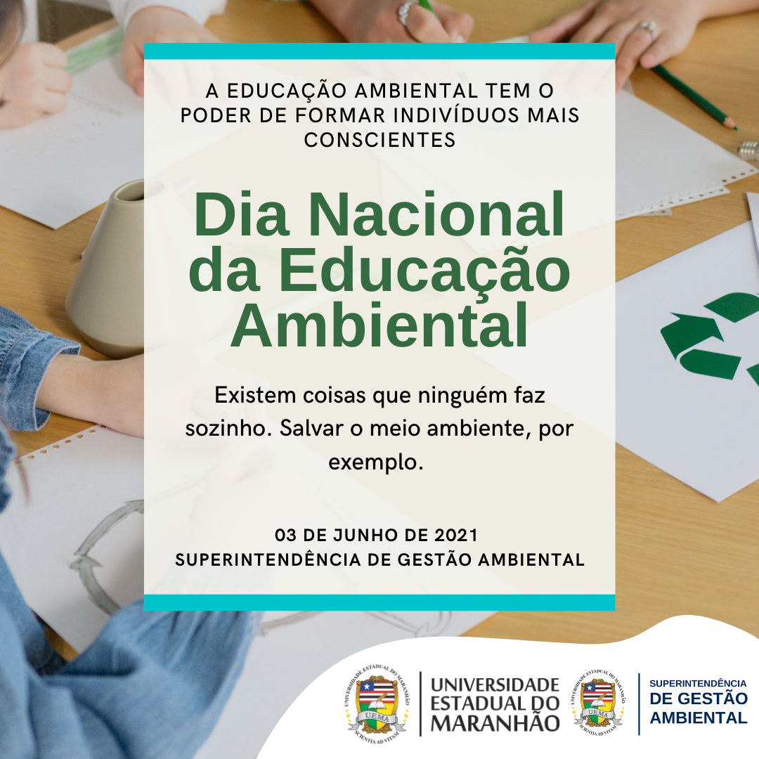 Dia Nacional da Educação Ambiental 2021