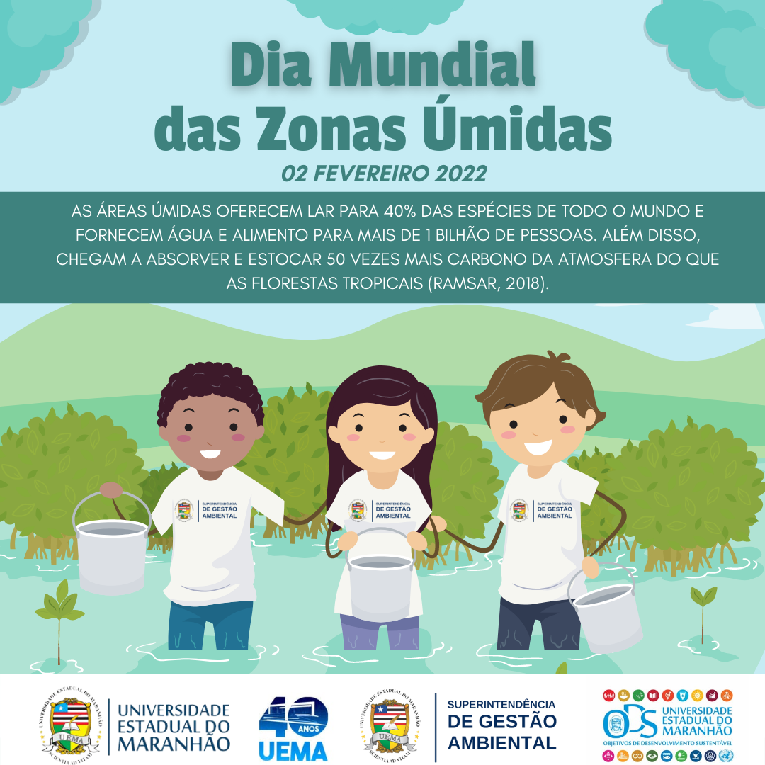 02 de fevereiro: Dia Mundial das Zonas Úmidas