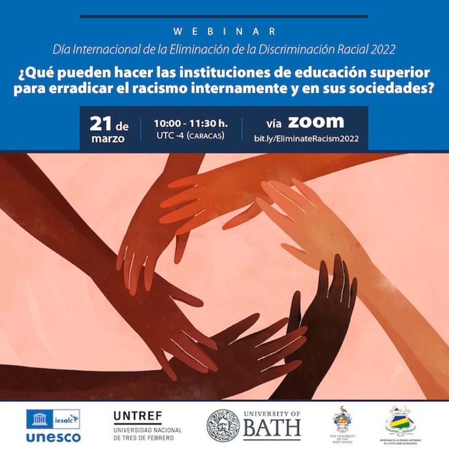 Dia Internacional para a Eliminação da Discriminação Racial 2022 – WEBINAR
