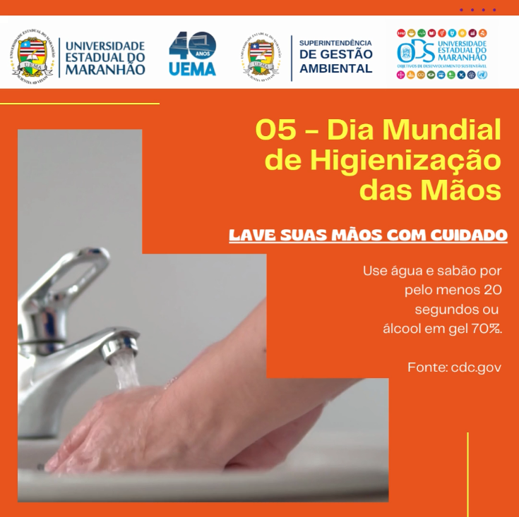 Dia Mundial de Higienização das Mãos