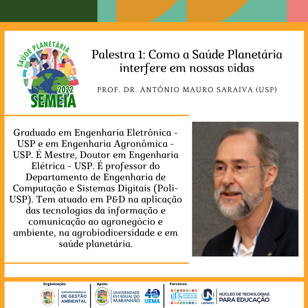 Programação SEMEIA 2022 – Ciclo de Palestras