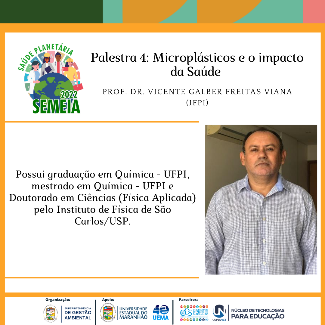Programação SEMEIA 2022 – Ciclo de Palestras