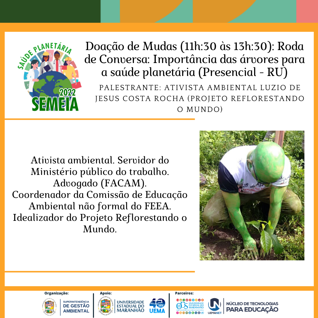 Programação SEMEIA 2022 – Doação de Mudas