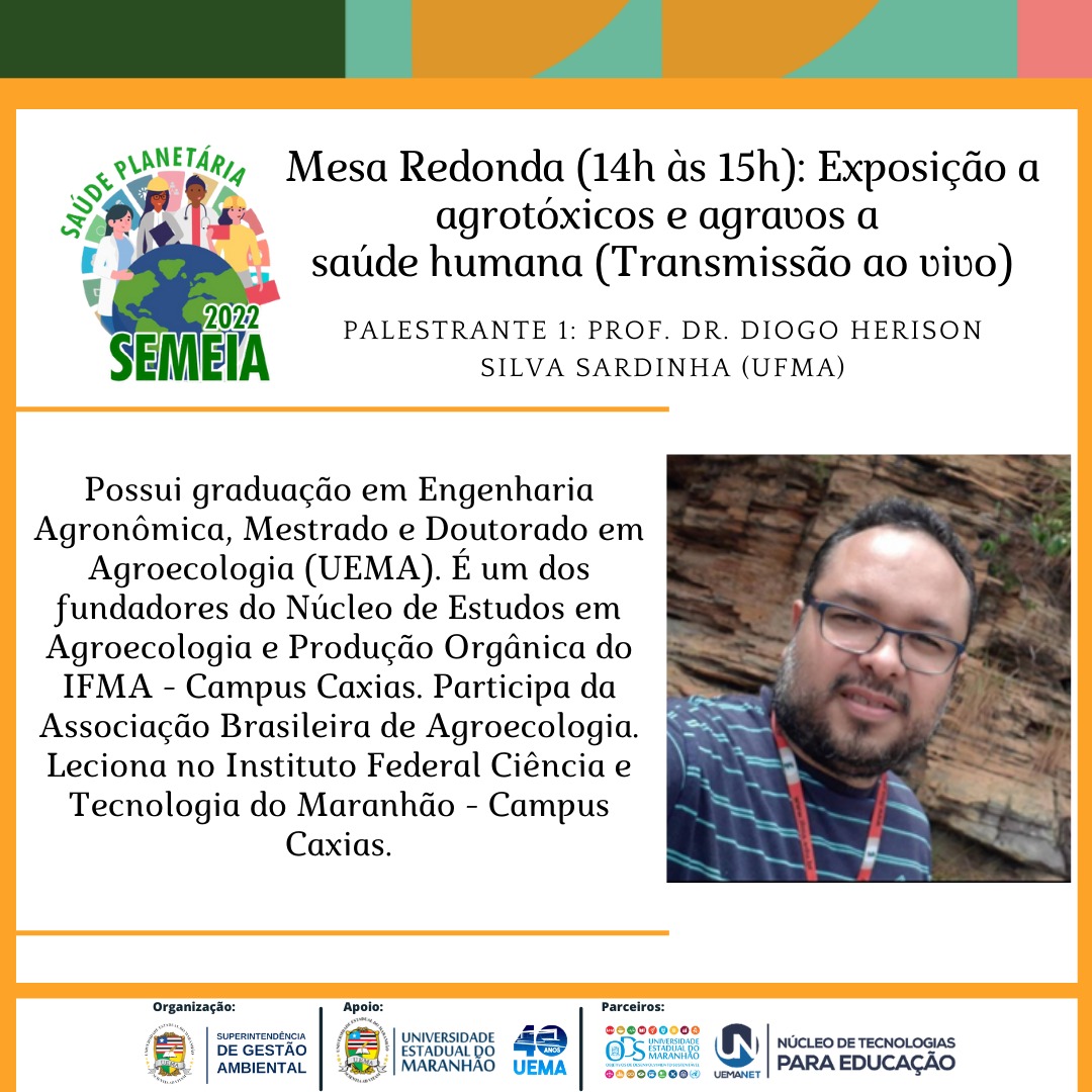 Programação SEMEIA 2022 – Mesa Redonda 1º dia (tarde)
