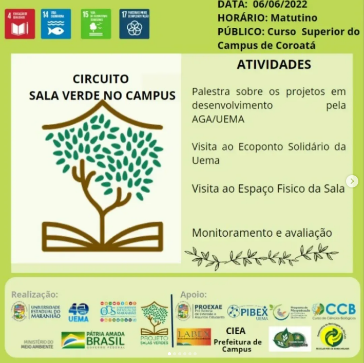 7º Circuito Sala Verde de 2022