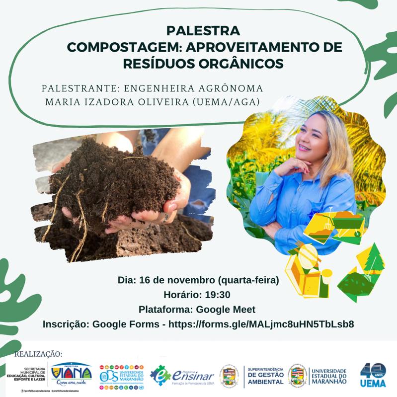 Palestra “Compostagem: Aproveitamento de resíduos orgânicos”