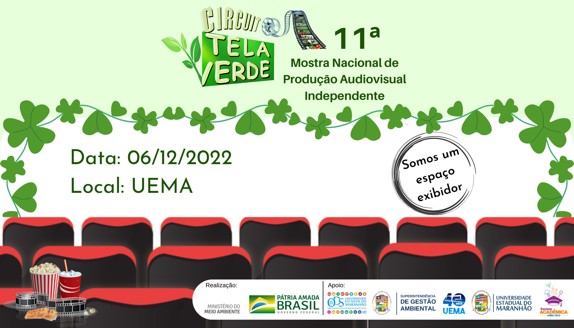 11º Mostra do Circuito Tela Verde do Ministério do Meio Ambiente