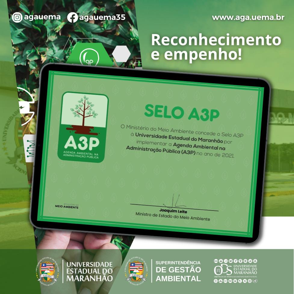 Selo da Agenda Ambiental na Administração Pública (A3P/MMA)