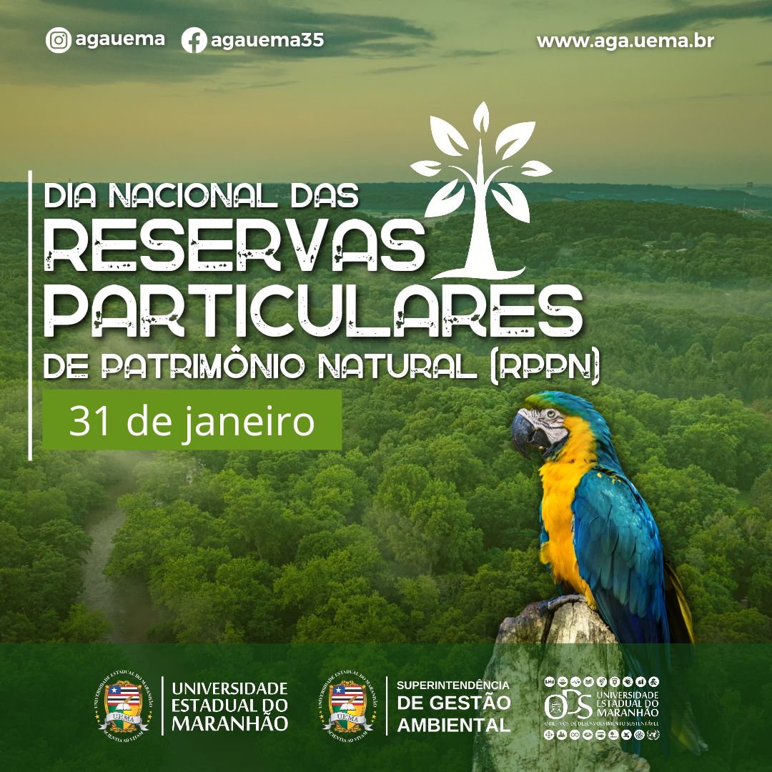 31 de janeiro – Dia Nacional das Reservas Particulares do Patrimônio Natural