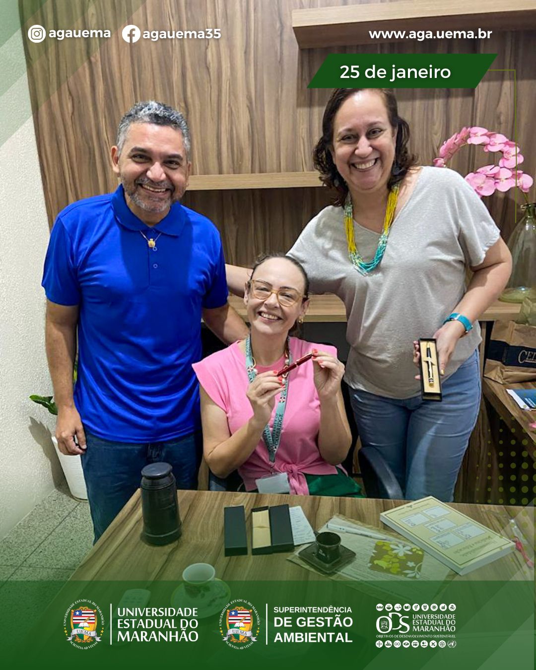 Reuniões de planejamento entre os setores, AGA, Programa Ensinar, UEMANET e PROEXAE.