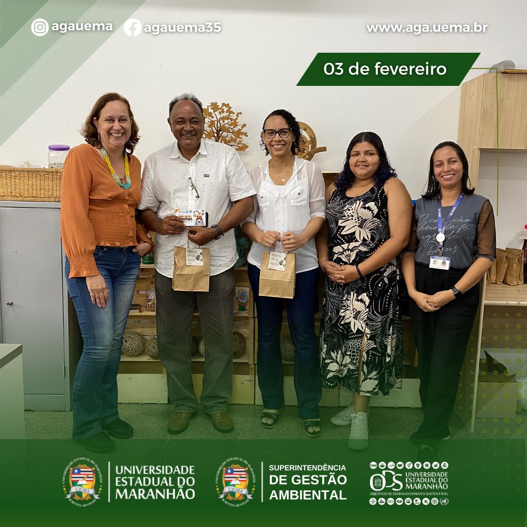 AGA recebeu a Diretora do Hospital Veterinário, juntamente com o Analista Executivo do Hospital, o Chefe da Divisão de Limpeza e Jardinagem da Pró – Reitoria de Infraestrutura – PROINFRA e o chefe da Coordenação de Tecnologias da Informação e Comunicação – CTIC para alinhamento de ações e parcerias.