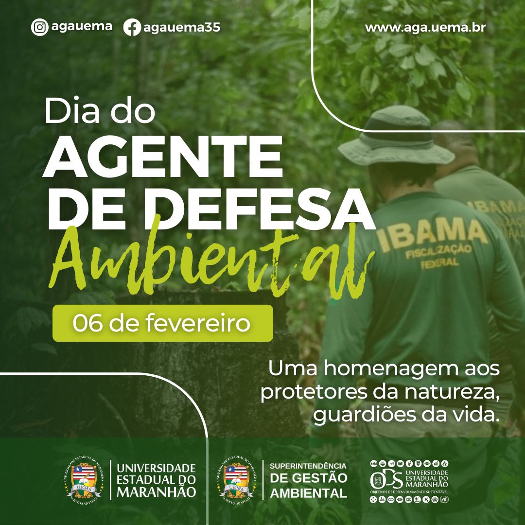 6 de fevereiro – Dia do Agente de Defesa Ambiental