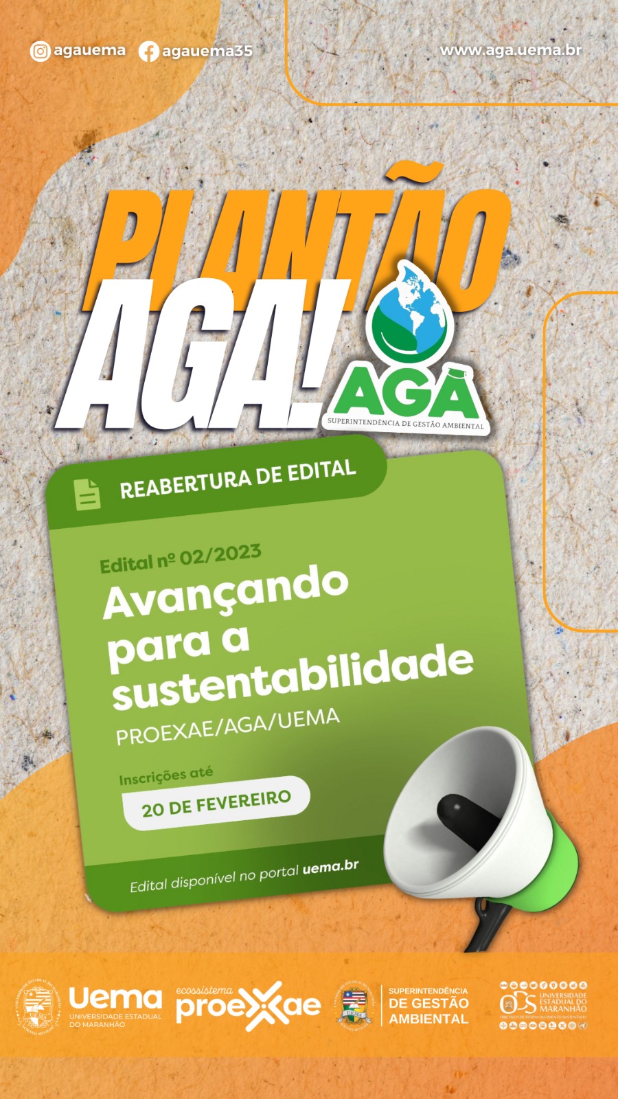 Atenção para os prazos! Edital N° 10/2022 Avançando para Sustentabilidade da Universidade Estadual do Maranhão – UEMA