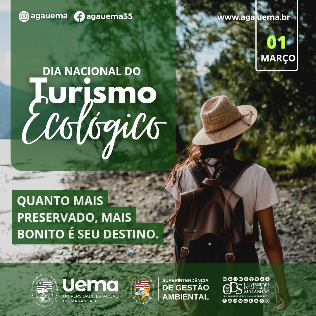 1º de março – Dia do Turismo Ecológico?✨