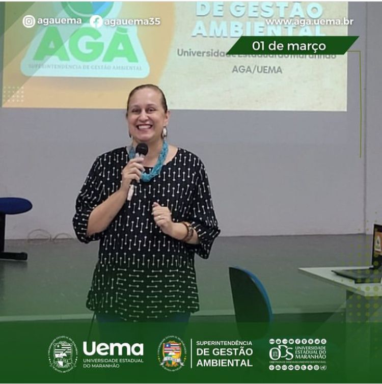 A Superintendência de Gestão Ambiental participou do Encontro Pedagógico do Centro de Ciências Tecnológicas – CCT do Campus São Luís