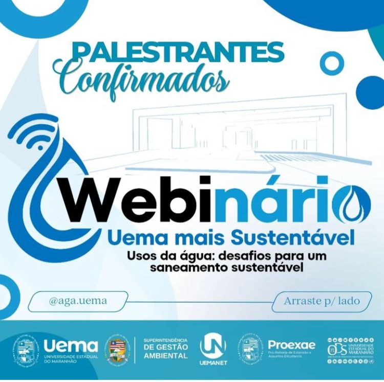 Conheça os Palestrantes do Webinário: “Usos da água: desafios para um saneamento sustentável”