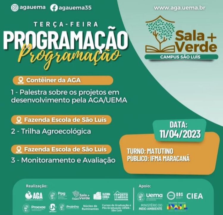 O11º Circuito Sala+Verde de 2023 com os alunos do IFMA- CAMPUS MARACANÃ.