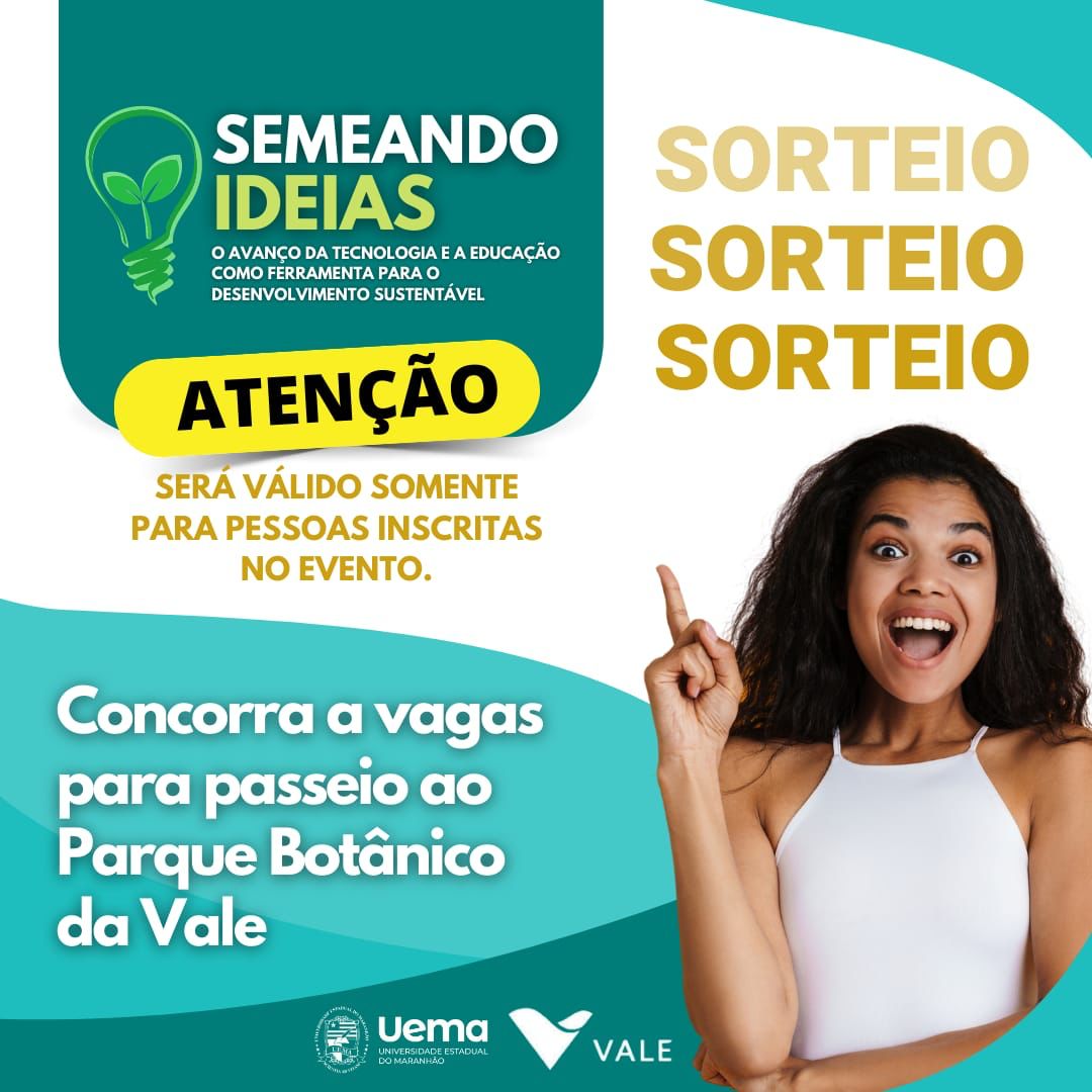 Sorteio de vagas para o passeio ao Parque Botânico da Vale.