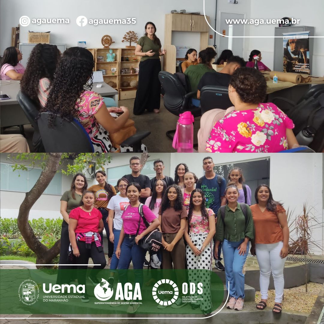 Visita técnica dos alunos do curso Superior em Tecnologia em Gestão Ambiental do Campus Colinas