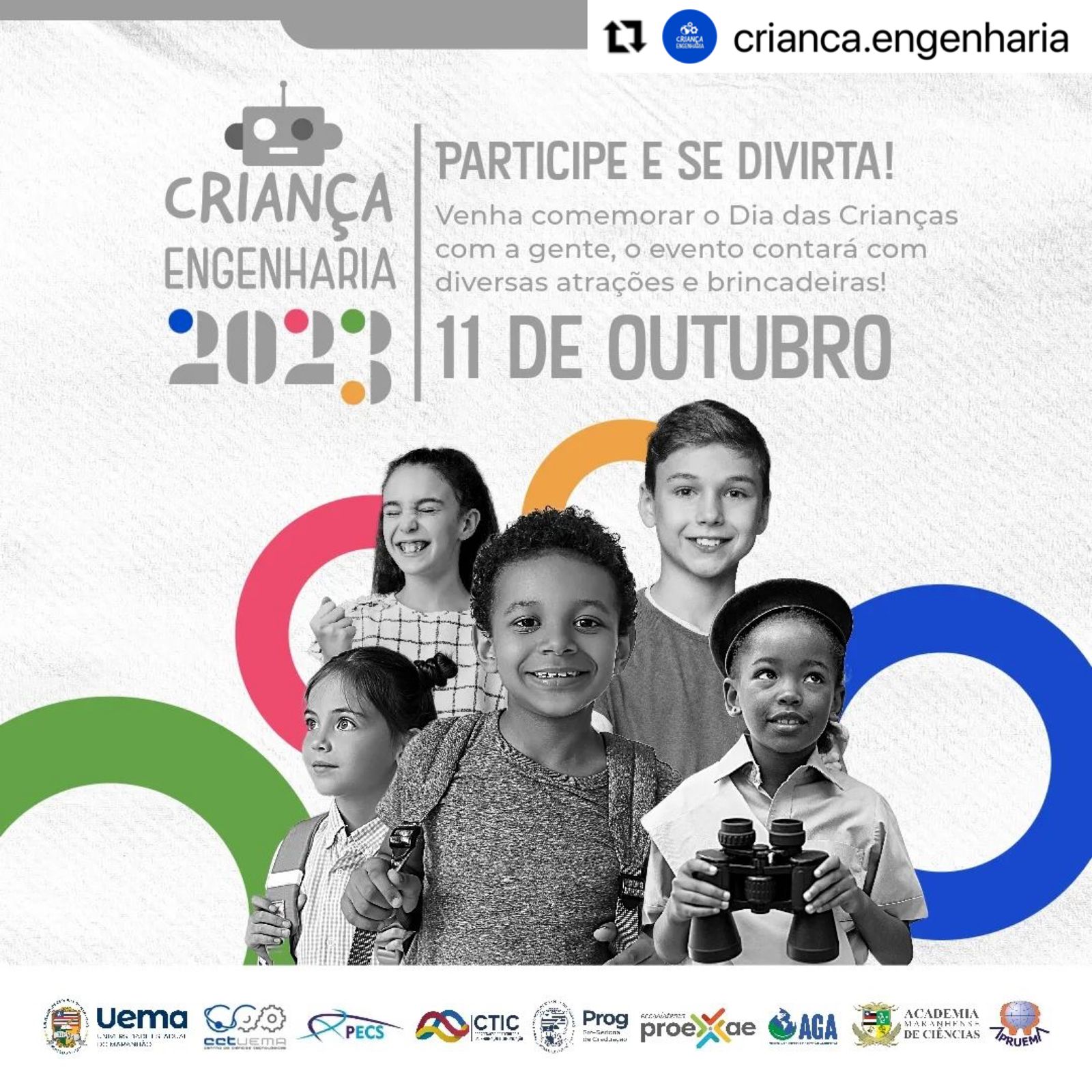 AGA presente no Criança Engenharia