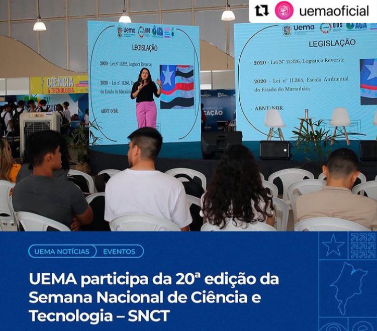 AGA UEMA na 20° Semana de Ciência e Tecnologia