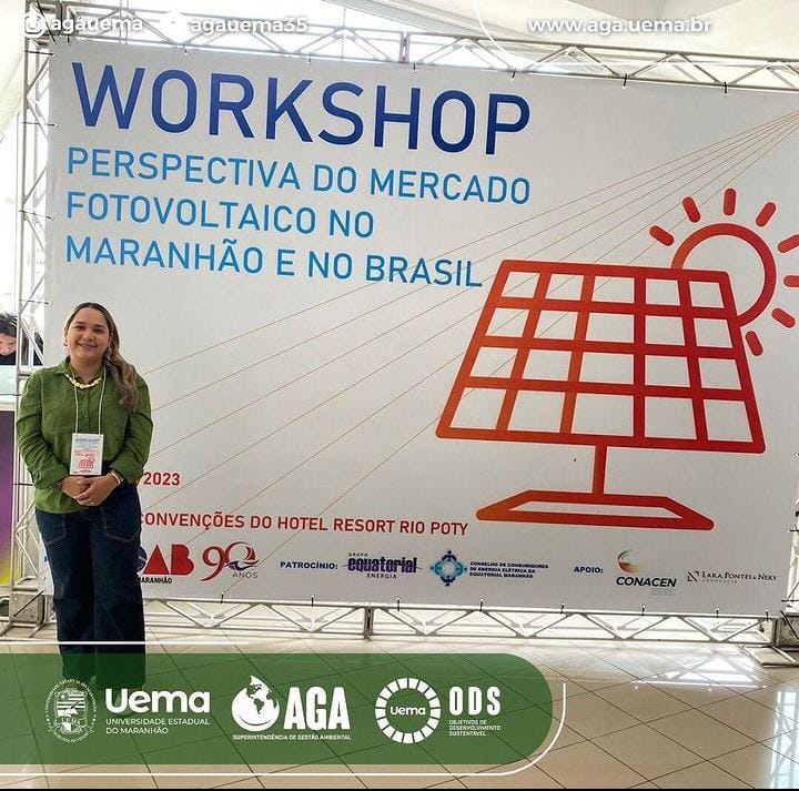 Participação no Workshop Perspectiva do Mercado Fotovoltaico no Maranhão e no Brasil.