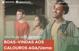 Damos as Boas-vindas aos nossos queridos alunos calouros  da UEMA 2024.1