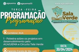 12º Circuito Sala Verde com o curso profissionalizante de Horticultor Orgânico da Secretaria de Educação do Governo do Estado (Seduc-Ma).