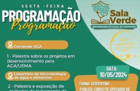 14º Circuito Sala Verde de 2024 com o Curso Profissionalizantes Operador de Tratamento de Água e Efluentes da Secretaria de Educação do Governo do Estado (Seduc-Ma).