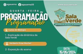 15º Circuito Sala Verde de 2024 com o Curso de Biologia da Universidade Estadual do Maranhão.