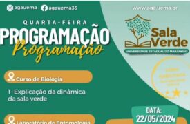 17º Circuito Sala Verde de 2024 com o Curso de Biologia da Universidade Estadual do Maranhão.