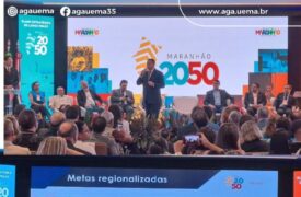 Participação no lançamento do Plano Maranhão 2050.