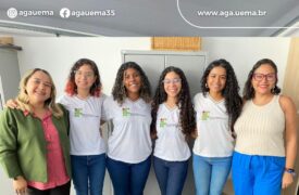 Apresentação do projeto das alunas do IFMA – Campus Centro Histórico na AGA/Uema