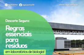 📢 Descarte seguro: Regras essenciais para resíduos em laboratórios de Biologia!