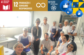 Sensibilização com os funcionários do RU