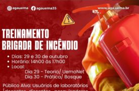 🚨 Treinamento de Brigada de Incêndio 🚨