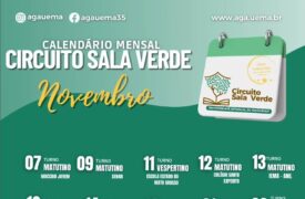 Novembro realizaremos 10 circuitos com diversos públicos!